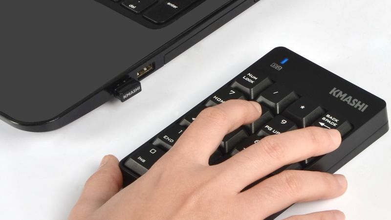 Teclado Numérico Kmashi, $10 con código H2ED28EJ